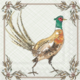 Boston International Paper Cocktail Napkins Pheasant Fall