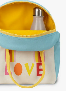 Fluf Zipper Lunch Bag - Love
