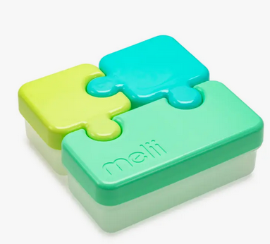 melii Puzzle Bento Box Food Storage Container  - Mint