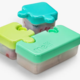 melii Puzzle Bento Box Food Storage Container  - Mint