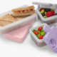 melii Puzzle Bento Box Food Storage Container - Pink