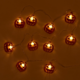 Two's Company Jack-o-Lantern Light Up LED Garland