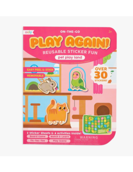 OOLY Play Again! Mini On-The-Go Activity Kits  - Pet Play Land