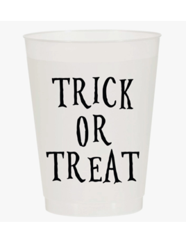 Sip Hip Hooray Trick Or Treat Halloween Frosted Cups - Halloween  Pack of 6