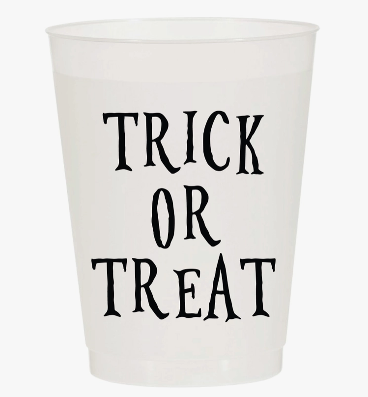 Sip Hip Hooray Trick Or Treat Halloween Frosted Cups - Halloween  Pack of 6