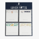 Mr. Boddington's Studio Lunch Notes - Set of 4 Notepads