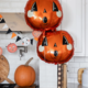 My Mind's Eye Vintage Halloween Pumpkin Mylar Balloon