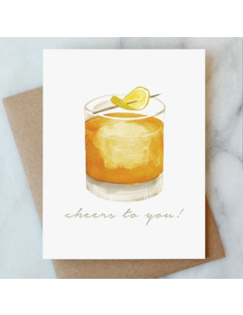 Abigail Jayne Design Whiskey Cheers Card