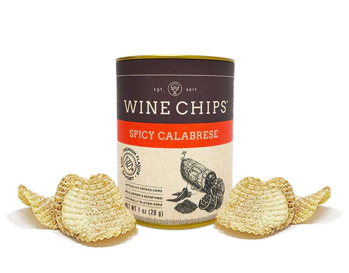 Wine Chips 1 oz Wine Chips Tubes -  Spicy Calabrese