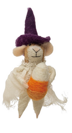 Creative Co-op Wool Felt Mouse in Costume