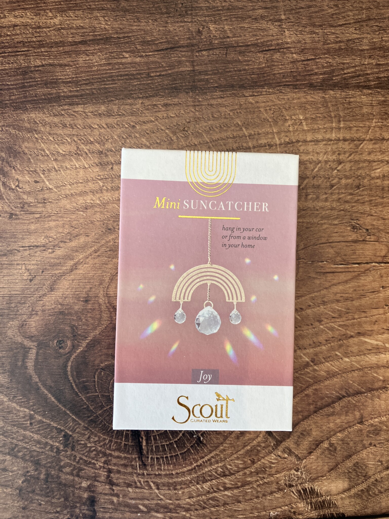 Scout Curated Wears Mini Suncatcher - Rainbow/Joy