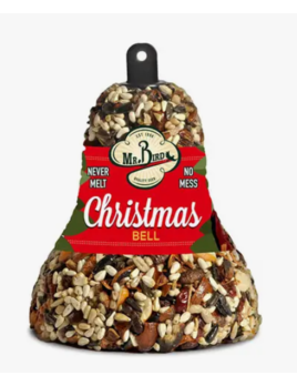 Mr. Bird Christmas Fruit & Nut Bell