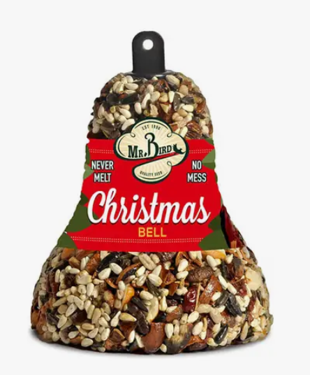 Mr. Bird Christmas Fruit & Nut Bell