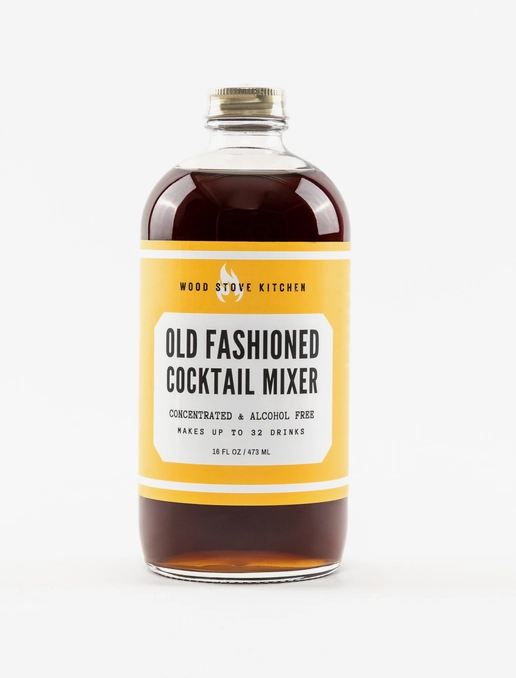 Wood Stove Kitchen Old Fashioned Cocktail Syrup, 16 fl oz