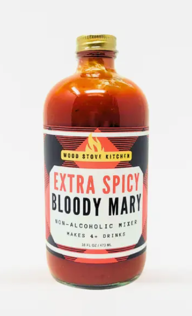 Wood Stove Kitchen Extra Spicy Bloody Mary Mixer, 16 fl oz.