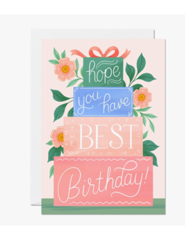 Ricicle Cards Presents Birthday Card