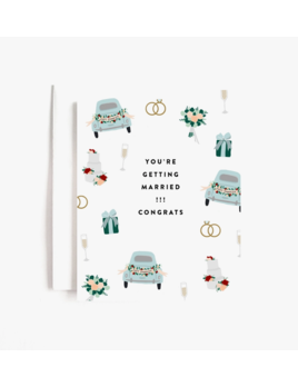 Joy Paper Co. You're Getting Married Card