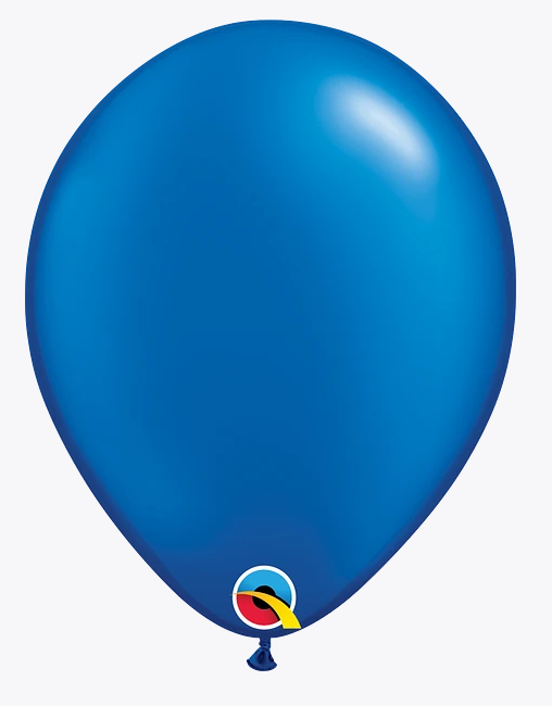 Latex Balloon - Pearl Blue 12"