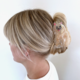 Solar Eclipse Hand-painted Persian Cat Claw Hair Clip