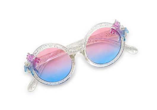 Two's Company Unicorn Glitter Sunglasses