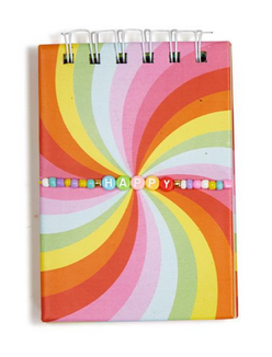 Two's Company Spiral Notebook and Bracelet Set