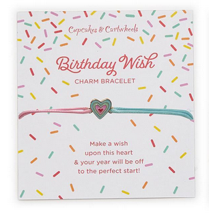 Two's Company Birthday Wish Adjustable Bracelet