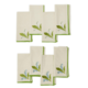 Two's Company Lily of the Valley Set of 4 Embroidered Napkins