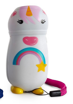 Two's Company Magical Powers Rechargeable Flashlight - Unicorn