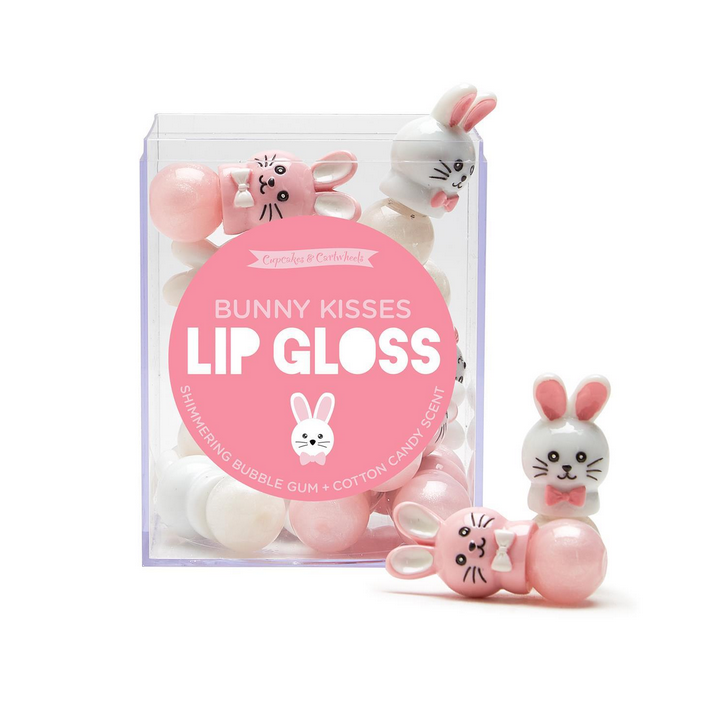 Two's Company Bunnylicious Bunny Shimmering Lip Gloss - White