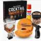 aged & charred Smoke Lid Kit - A Cocktail Smoker Kit With Butane