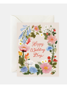 Botanica Paper Co. Happy Wedding Day Card