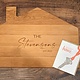 Jk. Adams Personalized Cherry House Shaped Board - Short