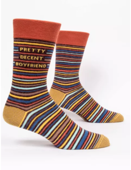 Blue Q Pretty Decent BF Men's Socks