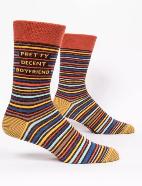 Blue Q Pretty Decent BF Men's Socks