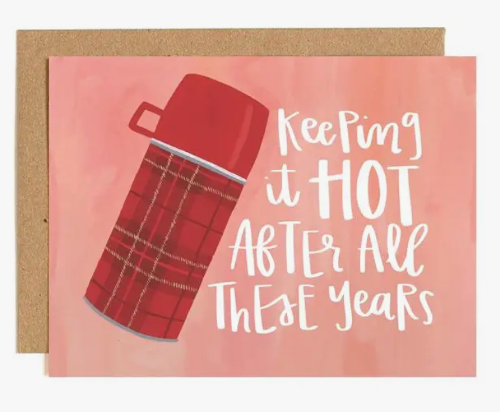 1canoe2 Keeping It Hot Thermos Greeting Card