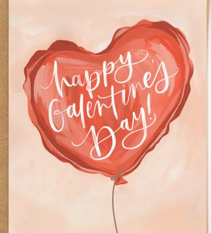 1canoe2 Galentine's Balloon Greeting Card