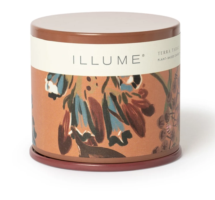 Illume Terra Tabac Vanity Tin Candle