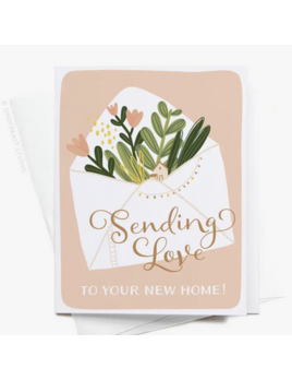 onderkast studio Sending Love to Your New Home! Greeting Card