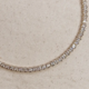 GoldFi 18k Gold Filled 3mm CZ Tennis Necklace