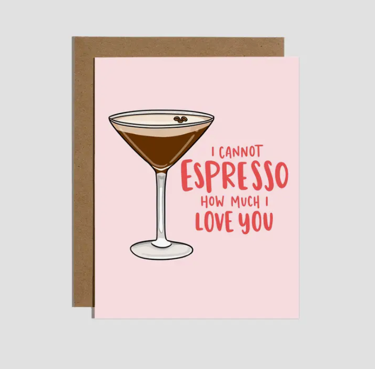 Brittany Paige Espresso Martini Love Card