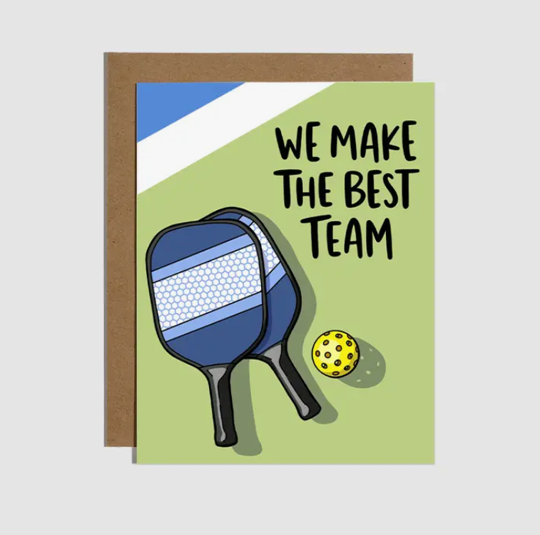 Brittany Paige We Make The Best Team Pickleball Card