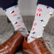 The Royal Standard Men's Nautical Flag Socks