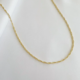 true by kristy jewelry East Coast Rope Layering Chain Necklace Gold Filled