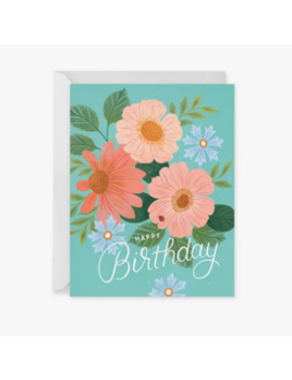 Paper Raven Co. Floral Cluster Birthday Card