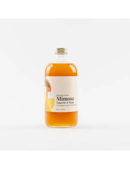 Wood Stove Kitchen Mimosa Mixer w/ Tangerine & Mango, 16 fl oz - Cocktail Mixer