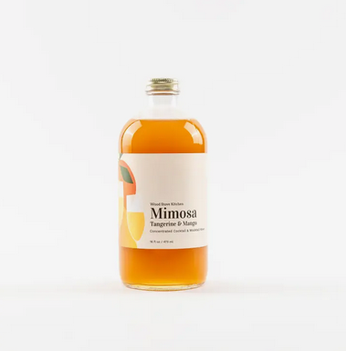 Wood Stove Kitchen Mimosa Mixer w/ Tangerine & Mango, 16 fl oz - Cocktail Mixer