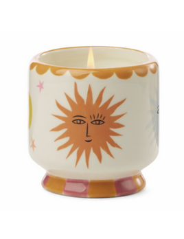 Paddywax Adopo 8 oz. Sun Ceramic Candle - Orange Blossom