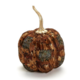 Two's Company Pheasant Feather Pumpkin - Small