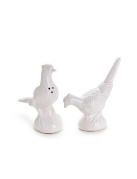 Two's Company Pheasant Salt and Pepper Shaker Set