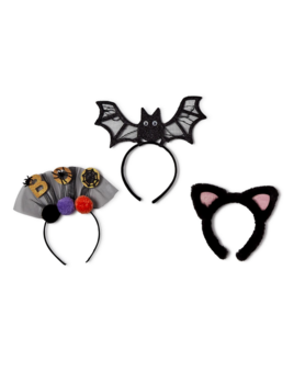 Two's Company Halloween Headband- Bat